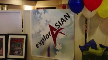 ExplorASIAN Banner at event