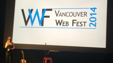 Stage at Vancouver Web Fest